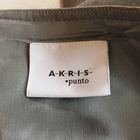 Akris Punto career dress 6 sleeveless wool - Picture 8 of 10